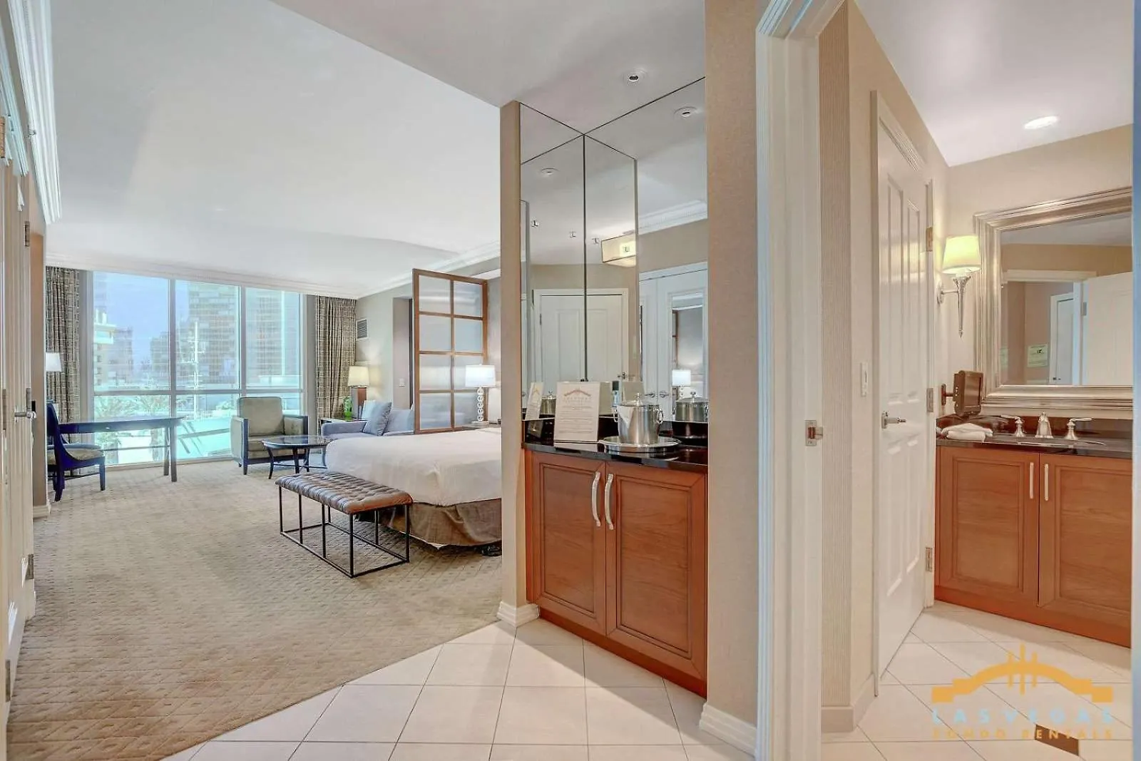 Mgm Signature-03-703 Strip View Jacuzzi Studio لاس فيغاس بيت للعطل
